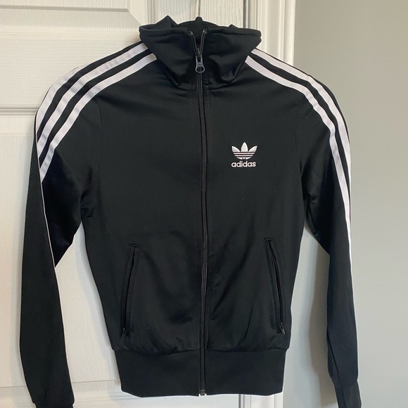 Adidas women’s track jacket almost brand new XXS - Picture 1 of 2